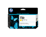 HP Genuine P2V64A / 730 Yellow Ink 130ml for HP DesignJet T 1600/1700/940