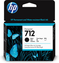 Load image into Gallery viewer, HP Genuine 3ED71A / 712 Black Ink 80ml HP DesignJet T 200/250/630/650