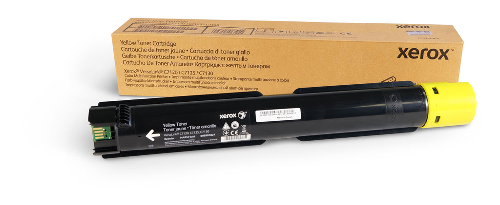 Genuine Xerox VersaLink C7100 006R01827 Yellow Extra High-Capacity, 18500 pages