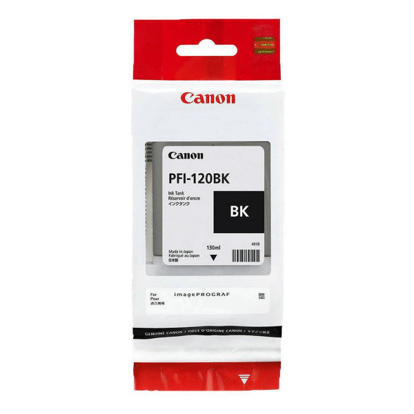 Canon PFI-120BK Photo Black Ink Cartridge 130ml Genuine