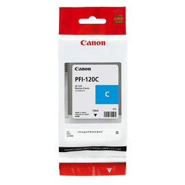 Canon PFI-120C Cyan Ink Cartridge 130ml Genuine
