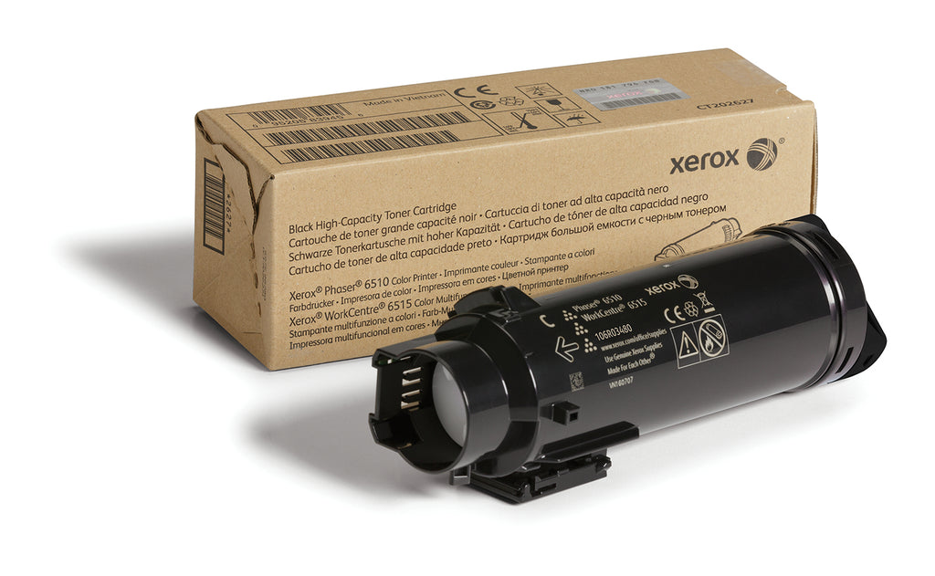 Genuine Xerox 106R03480 Black High Capacity Toner Phaser 6510 WorkCentre 6515 5,500 pages