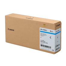 Load image into Gallery viewer, Canon PFI-3700C Cyan Genuine Ink Cartridge 700ml 6445C001AA PFI3700C - Canon PFI-3700 Ink