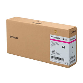 Canon PFI-3700M Magenta Genuine Ink Cartridge 700ml 6446C001AA PFI3700M - Canon PFI-3700 Ink