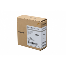 Load image into Gallery viewer, Canon PFI-3300PGY Photo Grey Genuine Ink Cartridge 330ml 6442C001AA PFI3300PGY - Canon PFI-3300 Ink