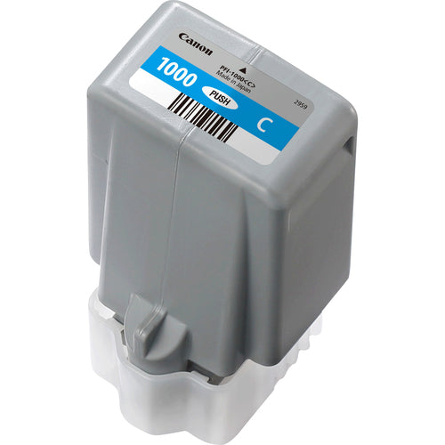 Canon Genuine PFI-1000C Cyan Ink 0547C001AA 80ml Pro1000 PFI1000C - PFI-1000 ink