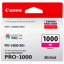 Canon Genuine PFI-1000M Magenta Ink 0548C001AA 80ml Pro1000 PFI1000M - PFI-1000 ink