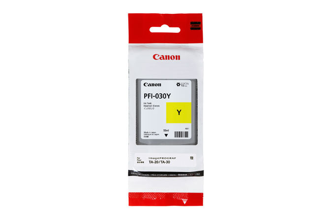 Canon PFI-030Y Yellow Ink Tank 55ml Genuine
